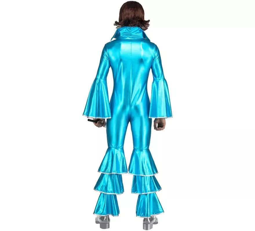 Disfraz Disco Azul Turquesa para hombre
