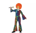 Disfraz Disco con estampado multicolor para niño