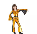 Disfraz Disco Dorado para niña