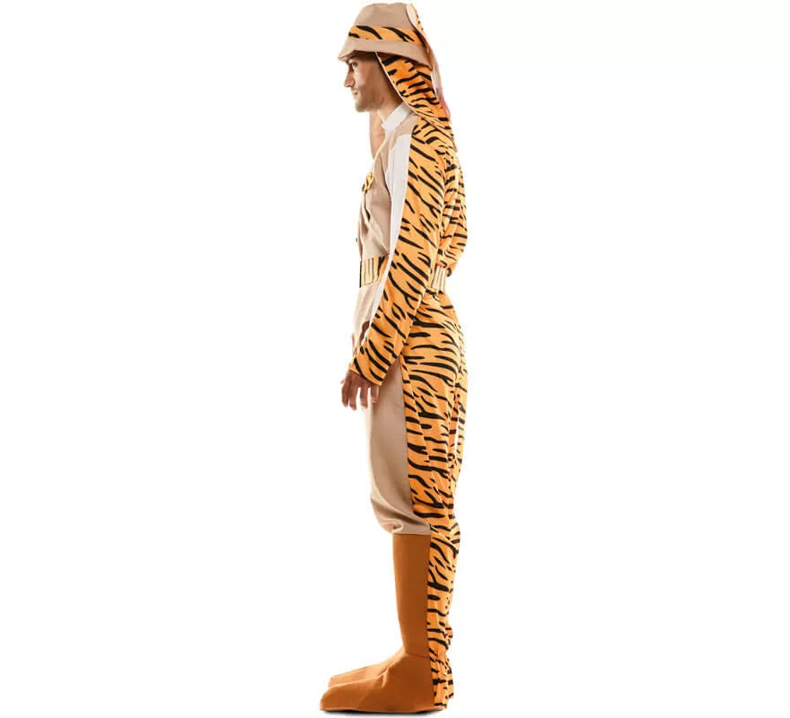 Translation missing: en.Disfraz Doble de Cazador y Tigre para adultos