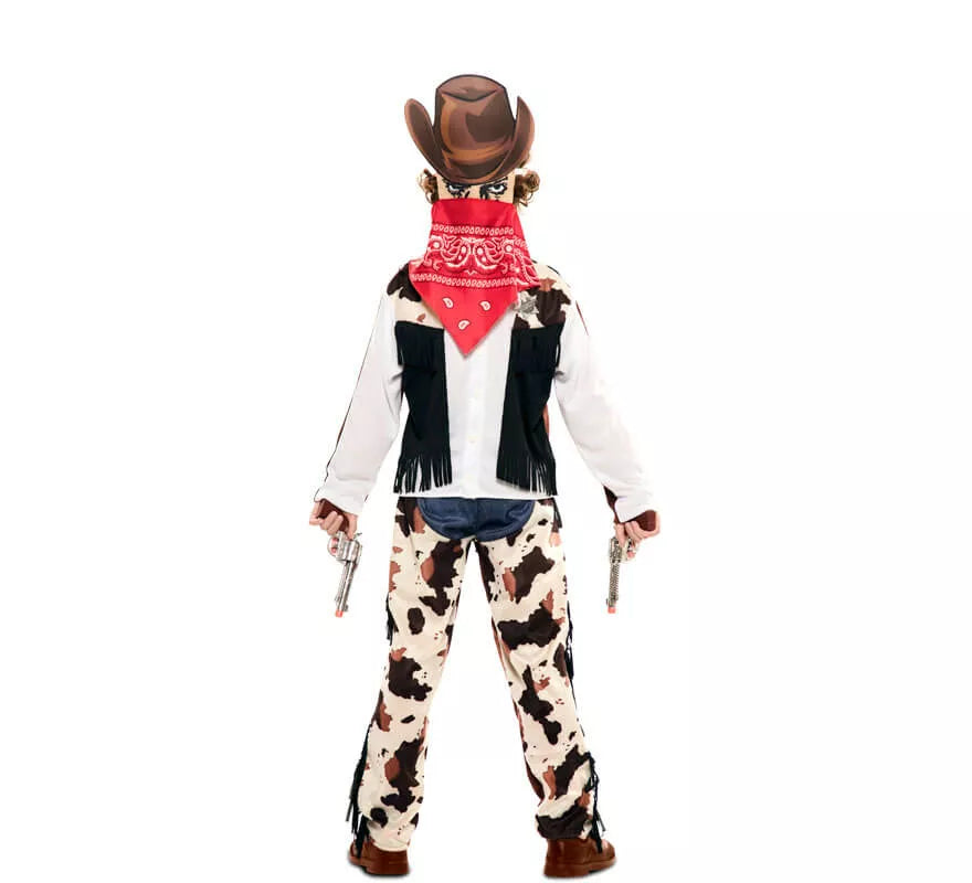 Disfraz Doble de Indio y Vaquero para niño