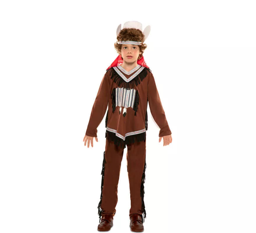 Translation missing: en.Disfraz Doble de Indio y Vaquero para niño