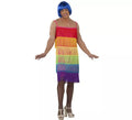 Disfraz Flapper con Flecos Orgullo LGBT para hombre
