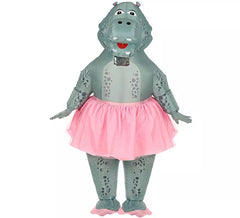 Inflatable Hippopotamus Dancer Costume for Adults