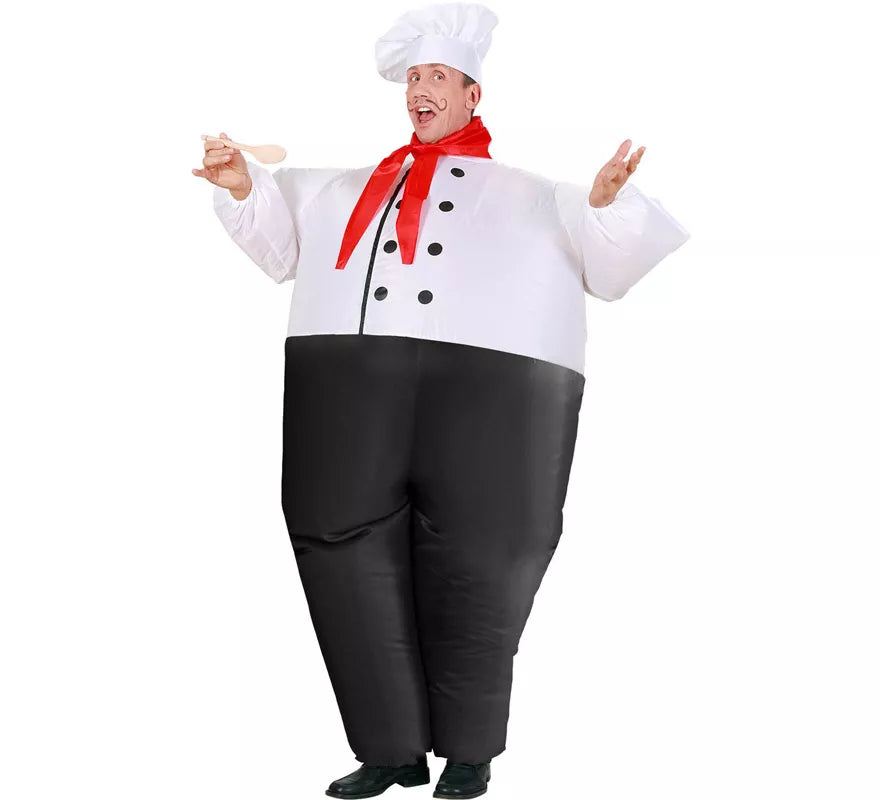Disfraz Hinchable de Chef Gigante para adulto