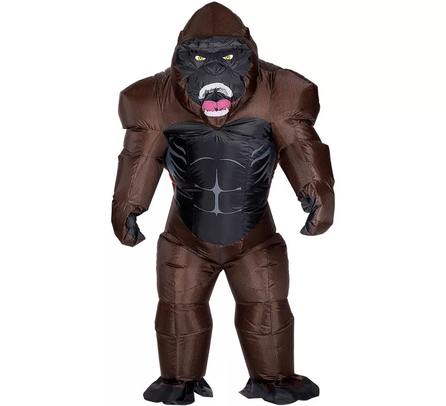 Disfraz Hinchable de Gorila Furioso para adulto
