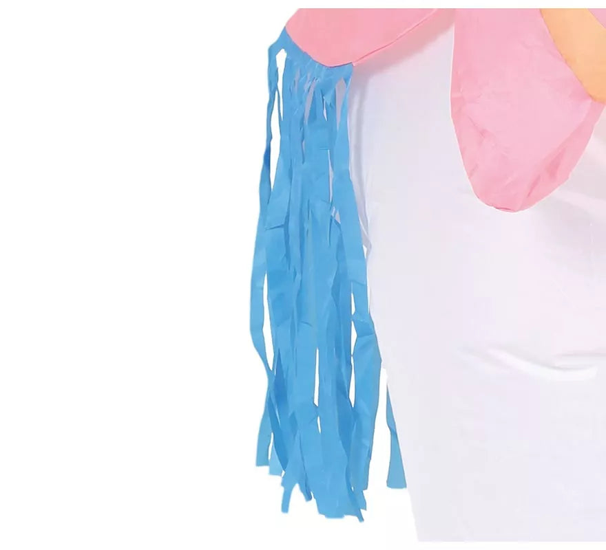Disfraz Hinchable de Hada montando Unicornio para niña