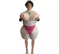 Disfraz Hinchable de Mujer en Topless para adultos