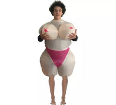 Inflatable Topless Woman Costume for adults