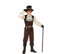Disfraz Marrón Steampunk para hombre