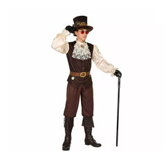 Brown Steampunk costume for men
