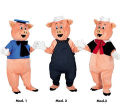 Little Pigs Mascot Costume for adults
