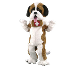 Saint Bernard Dog Mascot Costume for adults