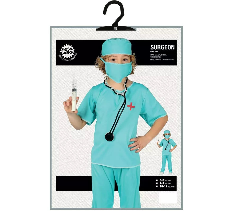 Disfraz Médico Cirujano para niños