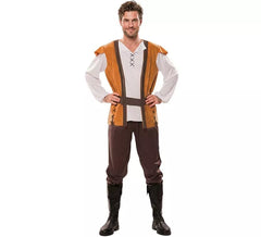 Brown Innkeeper Costume for men