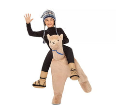 Llama riding costume for children