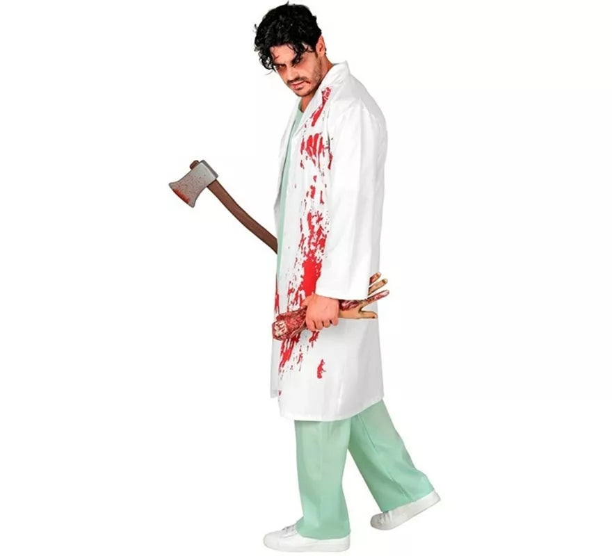 Translation missing: en.Disfraz o Bata de Médico Ensangrentada para adultos
