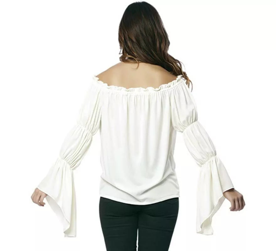 Disfraz o Blusa Medieval para mujer