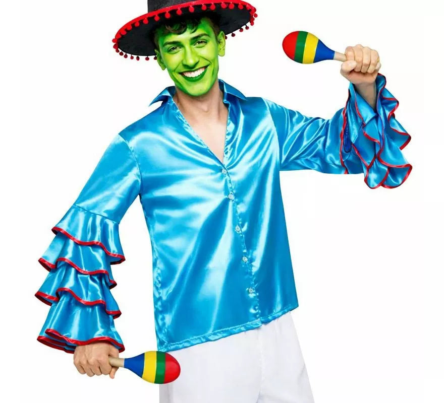 Disfraz o Camisa de La Mascara Rumbero para hombre