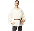 Disfraz o Camisa Medieval con cinturón para hombre