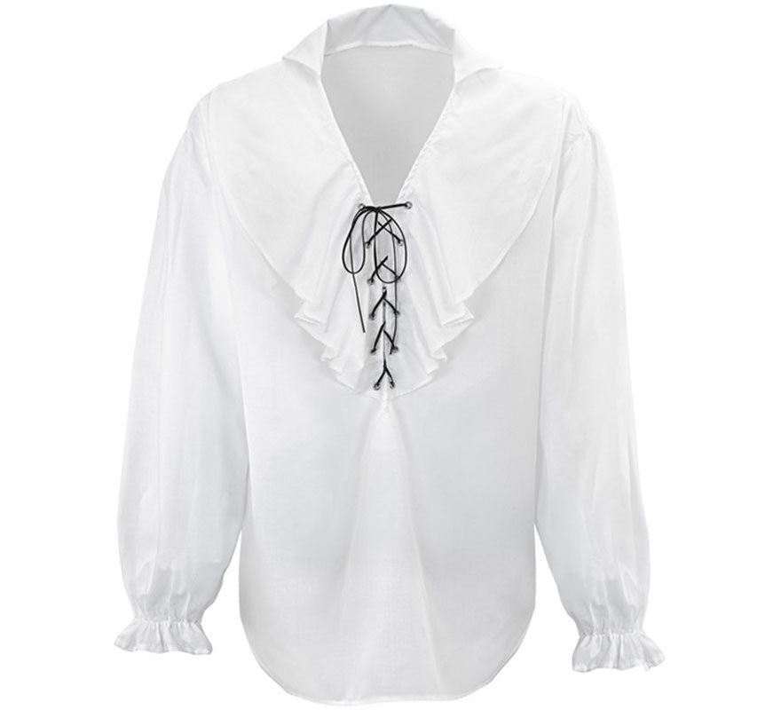 Translation missing: en.Disfraz o Camisa Pirata blanca para hombre