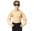 Disfraz o Camiseta con Músculos de Forzudo para niño