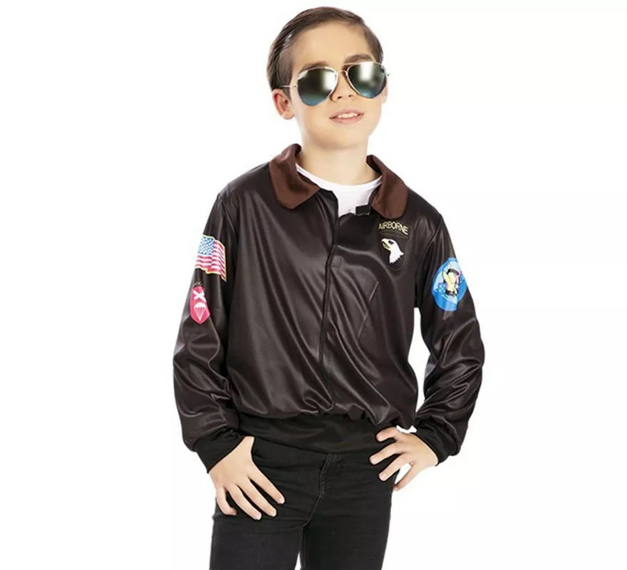 Disfraz o Cazadora de Aviador para niños