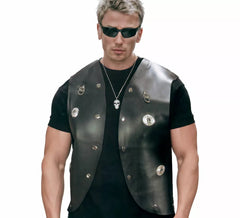 Adult Biker Costume or Vest