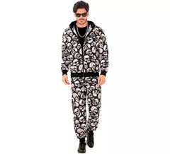 Skull Costume or Tracksuit for Adults