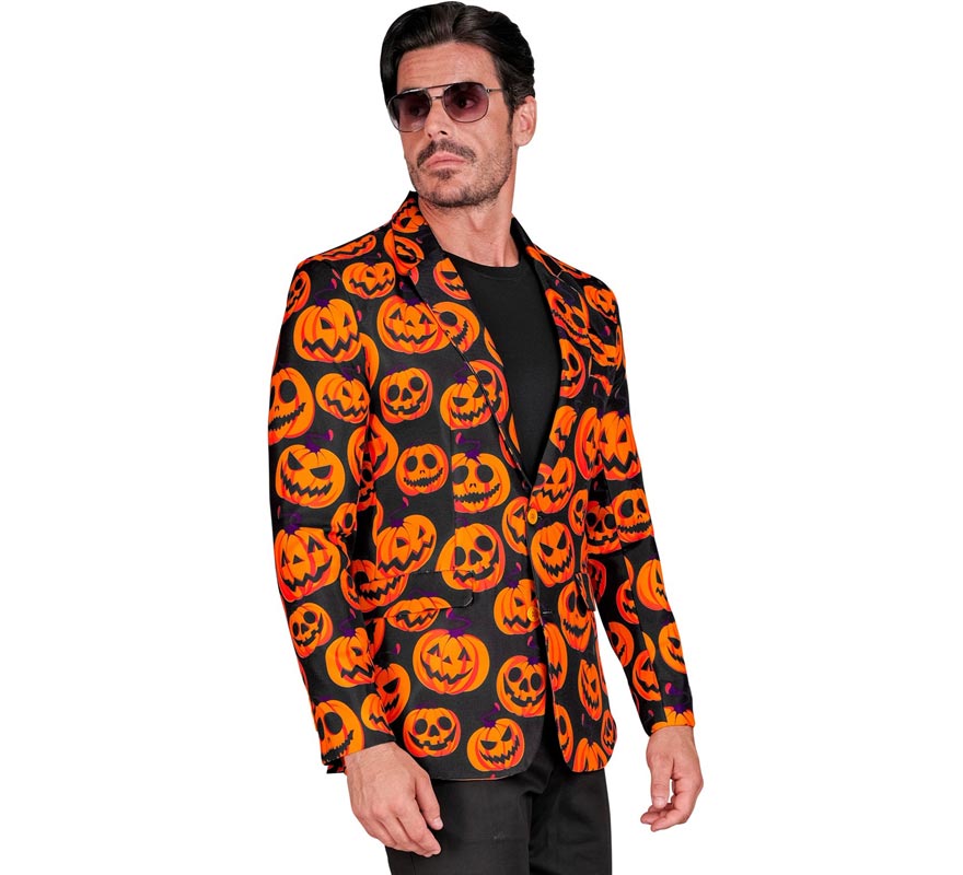 Translation missing: en.Chaqueta de Calabaza naranja y negro para hombre