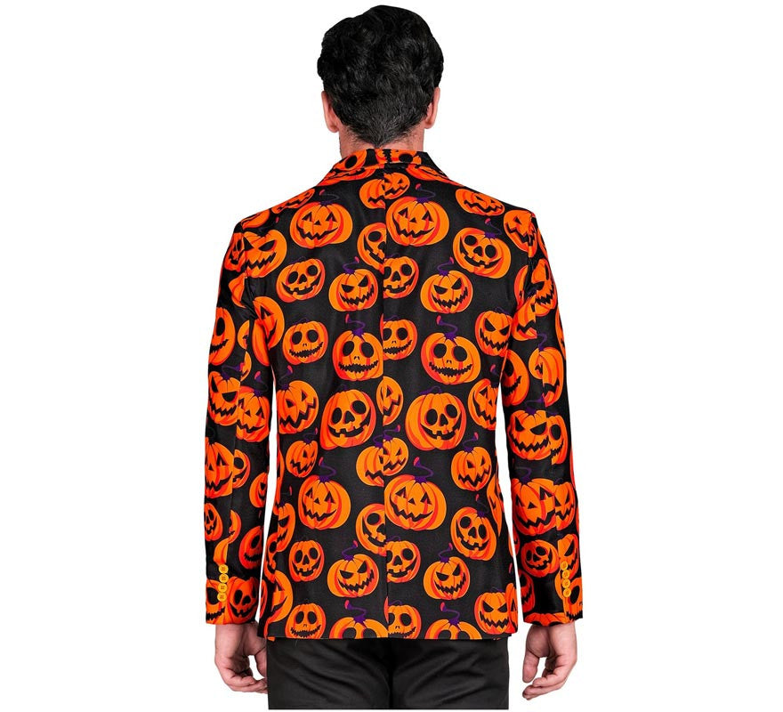 Chaqueta de Calabaza naranja y negro para hombre