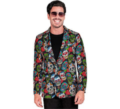 Men's Multicolor Day of the Dead Jacket