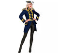 Disfraz o Chaqueta de Frac Blue Parade para mujer