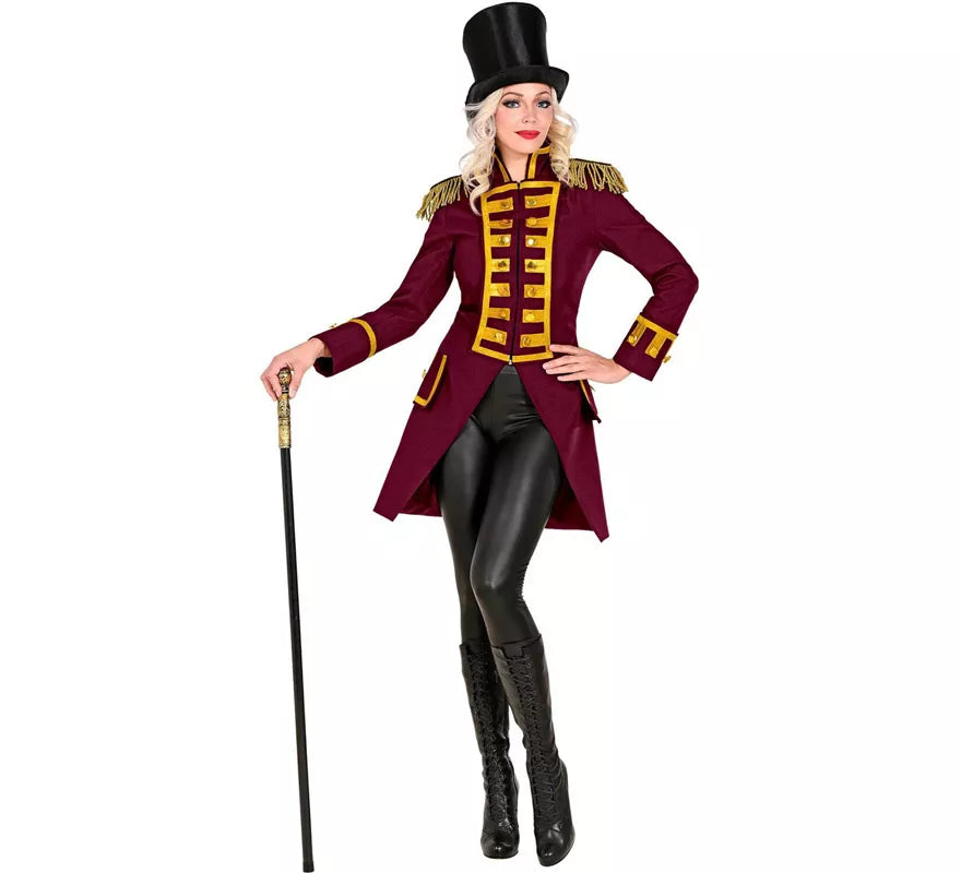 Translation missing: en.Disfraz o Chaqueta de Frac Burgundy Parade para mujer