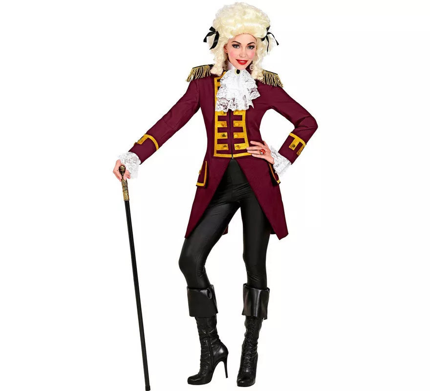 Translation missing: en.Disfraz o Chaqueta de Frac Burgundy Parade para mujer