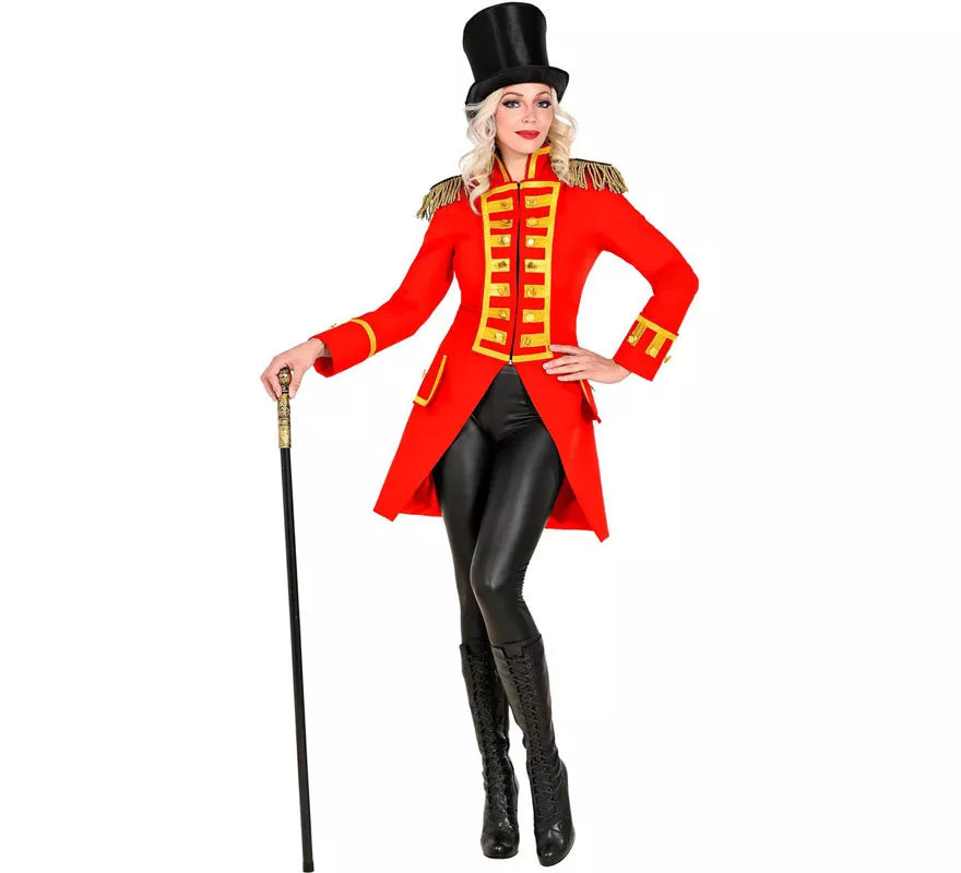 Disfraz o Chaqueta de Frac Red Parade para mujer