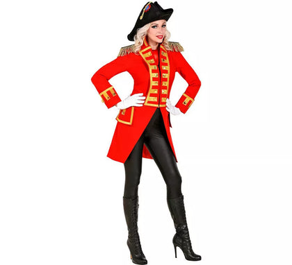 Disfraz o Chaqueta de Frac Red Parade para mujer