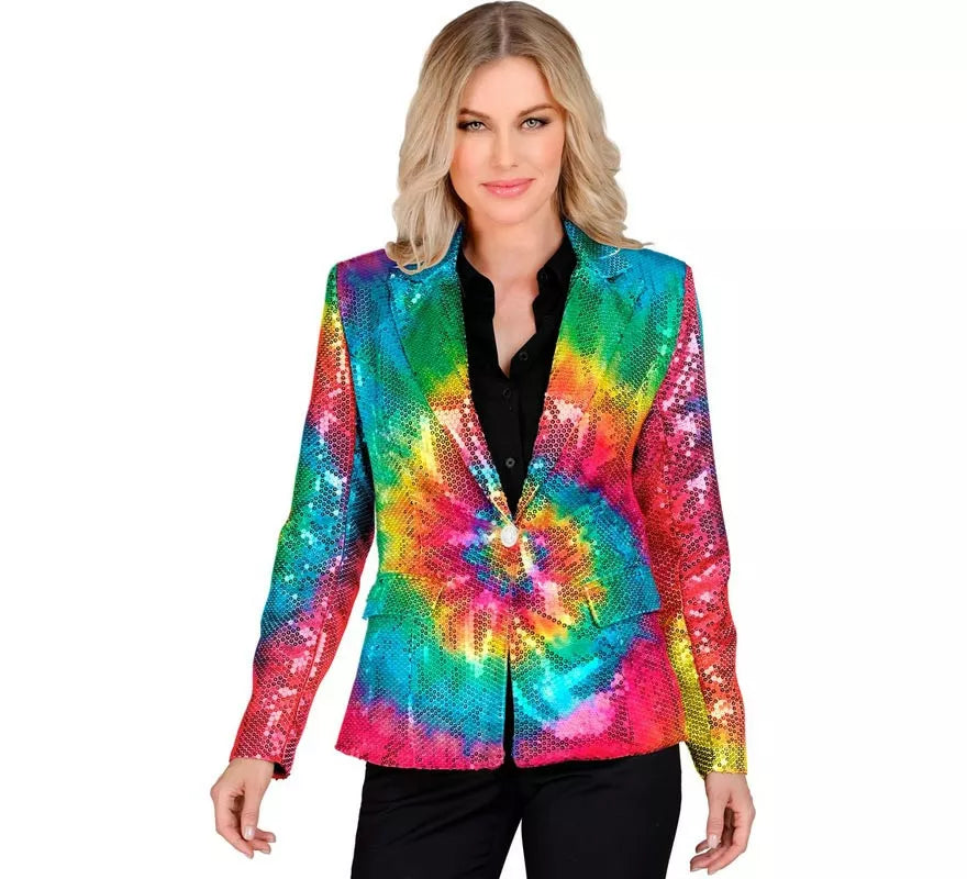 Translation missing: en.Disfraz o Chaqueta de Moda multicolor neón para mujer