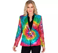 Disfraz o Chaqueta de Moda multicolor neón para mujer