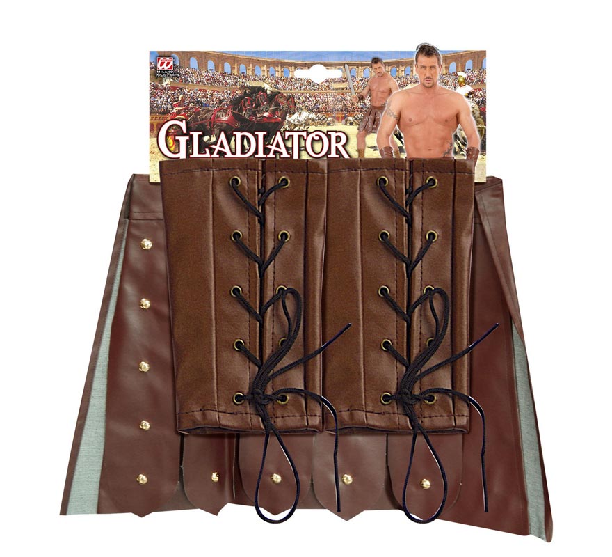 Disfraz o Falda de Gladiador Símil Piel para hombre