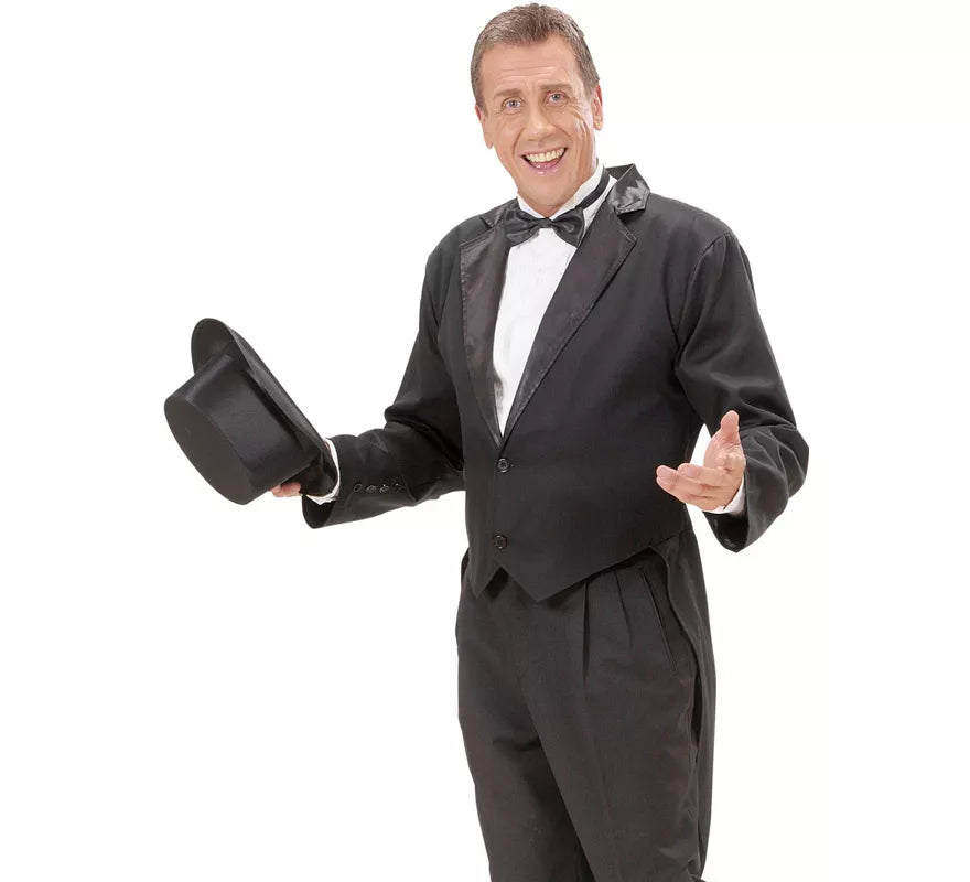 Disfraz o Frac de Gala Showtime Negro para hombre