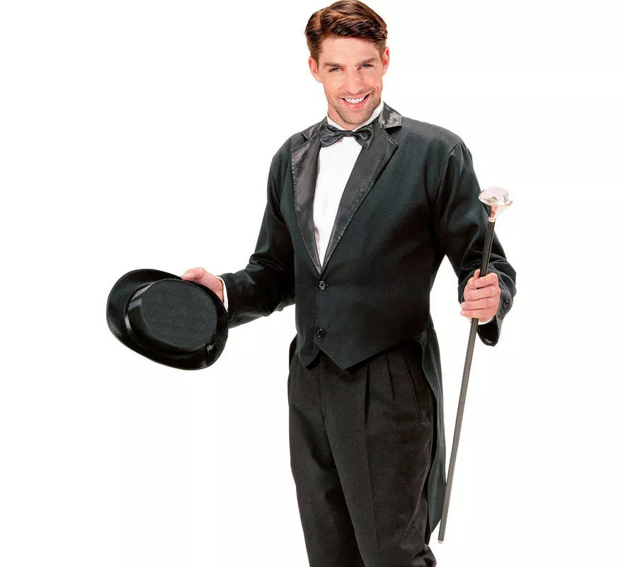 Disfraz o Frac de Gala Showtime Negro para hombre