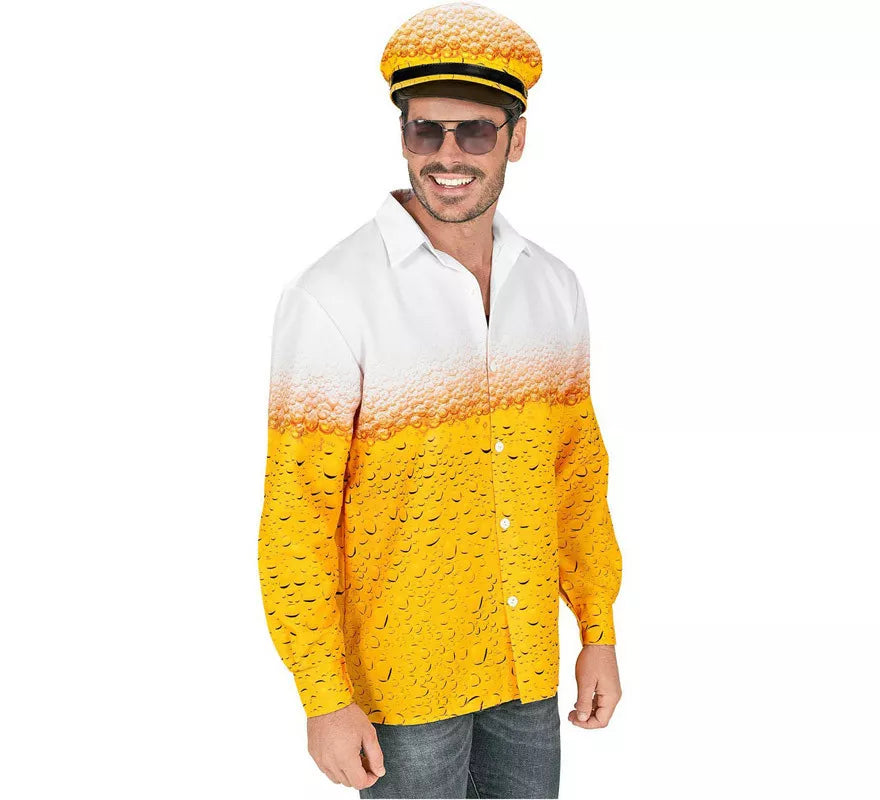 Disfraz o Kit de Cerveza para hombre: Camiseta y Gorro