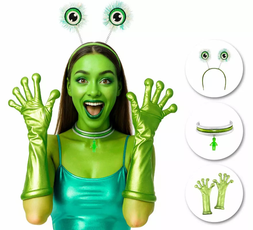 Translation missing: en.Disfraz o Kit de Extraterrestre para adultos