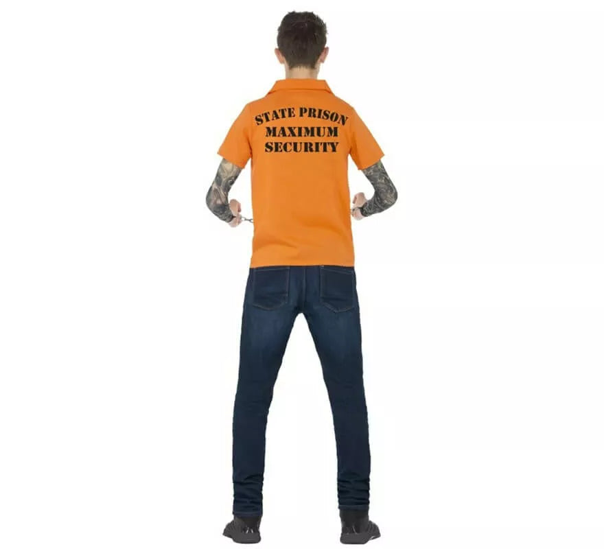 Disfraz o Kit de Prisionero sin pantalones para hombre