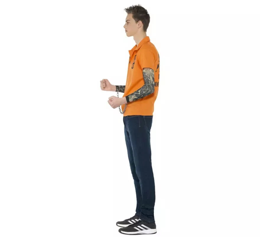 Disfraz o Kit de Prisionero sin pantalones para hombre