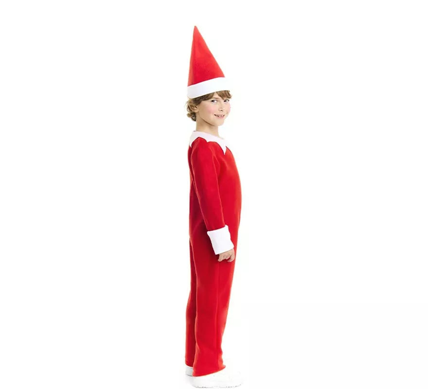 Translation missing: en.Disfraz de Elfo travieso de la Navidad con gorro para niños