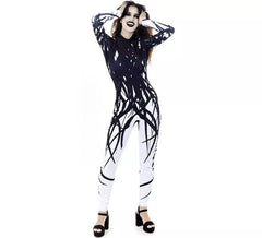 Poison Print Costume or Jumpsuit for women