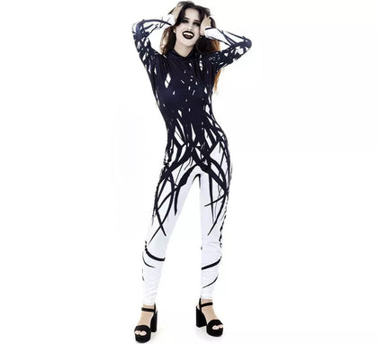 Disfraz o Mono Print Veneno para mujer