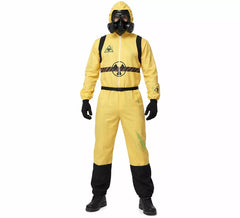Radioactive Costume or Jumpsuit Backrooms for men